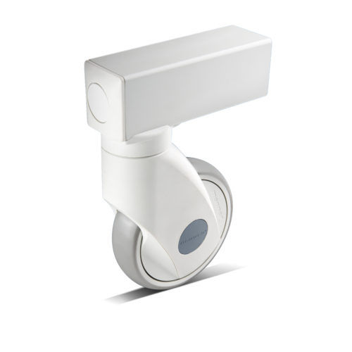 Колесо из полиуретана - FK50X50-ER-S-125 GPF/K - Manner Oy - из полиамида / поворотный / с тормозом