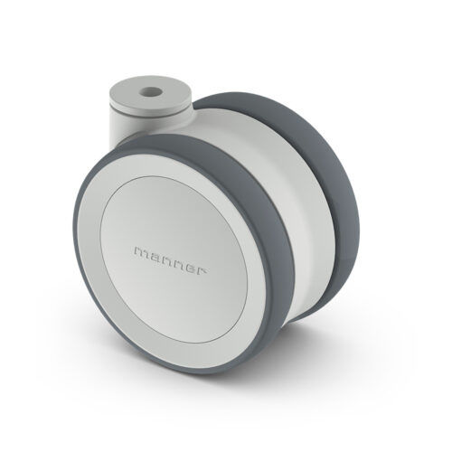 Колесо с тормозом - TW-S-100 GP/K LOW H - Manner Oy - из полиамида / из полипропилена