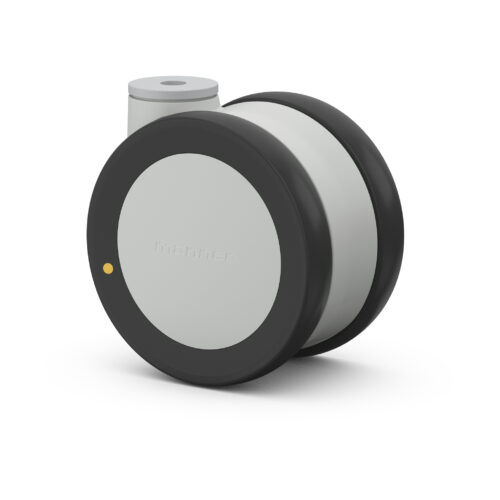 Колесо с тормозом - TW-S-100 GP/K LOW H A - Manner Oy - из полиамида / из полипропилена