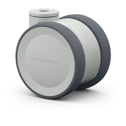 Колесо с тормозом - TW-S-75 GP/K H - Manner Oy - из полиамида / из полипропилена