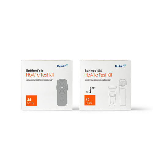 Набор для теста HbA1c - Epithod® 616 - DxGen Corp - для диабета / цельной крови