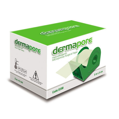 Хирургическая лента из полиэстера - Derma Pore - Seyitler - из вискозы / воздухопроницаемая / гипоаллергенная