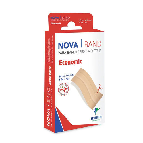 Повязка для защиты кожи из хлопка - Nova Band Economics - Seyitler - из полиэтилена / гипоаллергенная / впитывающаяся