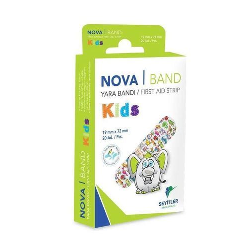 Повязка для защиты кожи из полиэтилена - Nova Band Kids - Seyitler - стерильная / водонепроницаемая / гипоаллергенная