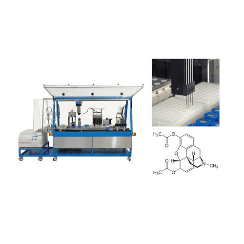 Роботизированная лабораторная автоматизированная система - SWING DRU-X-TOR - Chemspeed Technologies AG - для судебной медицины / для работы с жидкостями