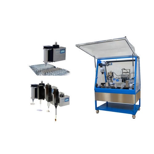 Автоматическое устройство подготовки проб - SWING XDOSE - Chemspeed Technologies AG - для фармацевтической промышленности / для судебной медицины / распределение реагентов