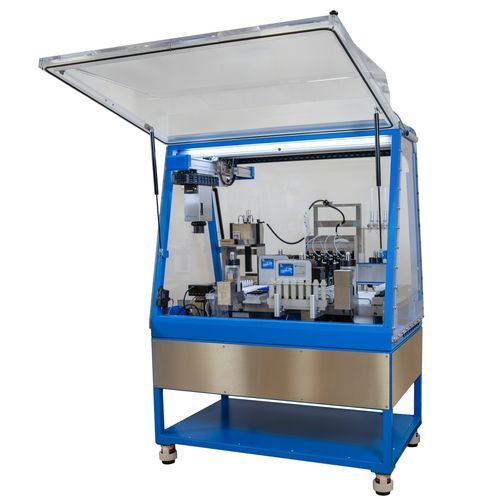 Автоматическое устройство подготовки проб - SWING CRYSTAL - Chemspeed Technologies AG - для фармацевтической промышленности / распределение реагентов / фильтрации