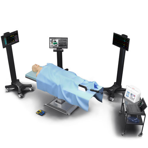 Медицинский симулятор для реанимации - AngioVision HYBRID - MedVision Group - ангиографический / хирургический / рабочая станция