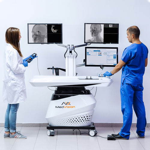 Учебный медицинский симулятор - AngioVision STANDARD - MedVision Group - ангиографический / мобильный / рабочая станция