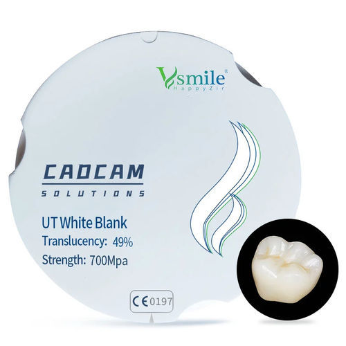 Циркониевый стоматологический материал - UT  - Hunan Vsmile Biotechnology Co. Ltd - для восстановления зубов / CFAO / для фрезерования