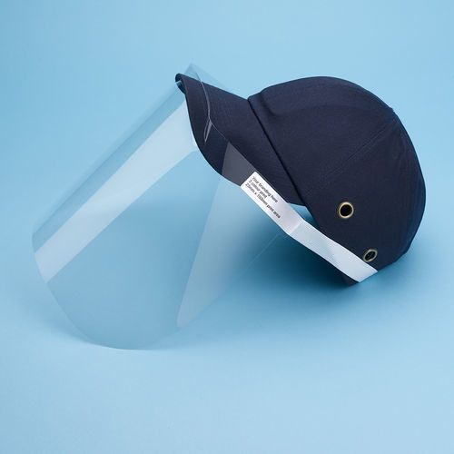Защитный экран для лица из полиэстера - TEC-CAPVISOR_1 - Tecman Advanced Healthcare Products - на все лицо / для одноразового использования