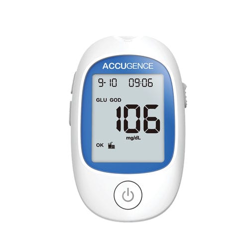 Автоматический глюкометр - ACCUGENCE ® - e-LinkCare Meditech - GOD / GDH / мочевая кислота