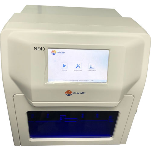 Экстрактор нуклеиновых кислот для клинической диагностики - NE40 - HUNAN RUNMEI GENE TECHNOLOGY CO.,LTD - с сенсорным экраном