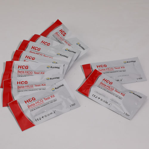 Экспресс-тест на беременность - HUNAN RUNMEI GENE TECHNOLOGY CO.,LTD - для бытового применения / хориогонадотропина / мочевой