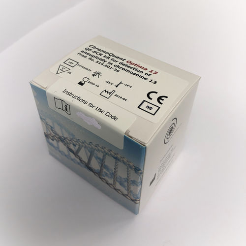 Набор для теста QF-PCR - ChromoQuant Optima Single Chromosome - CyberGene AB - для анэуплоидии / на синдром Дауна / для пренатальной диагностики