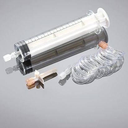 Шприц для контрастных веществ - C01-047-10 - Shenzhen Seacrown Electromechanical - 100 мл / одноразовый / стерильный