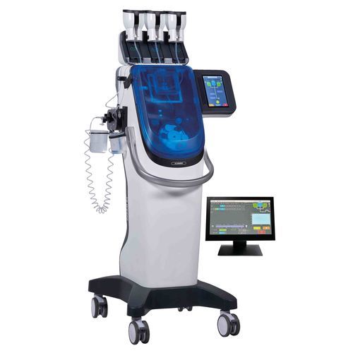 Инъектор контрастного вещества для рентгеновского сканера - YSW6800 - Shenzhen Seacrown Electromechanical - для флюороскопии / тройная камера