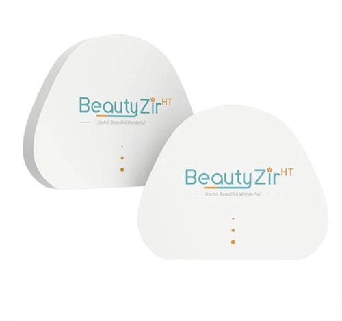 Циркониевый стоматологический материал - HT - Beautyzir Technology Co.,Ltd. - для зубных мостов / для зубных коронок / для стоматологических вкладок