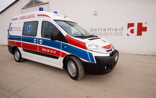 Машина скорой помощи для перевода пациента - Citroen Jumpy - DELTAMED SRL - фургон / тип А