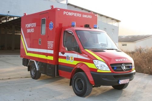 Модульная машина скорой помощи - Mercedes Sprinter - DELTAMED SRL - 4x4 / повышенной проходимости