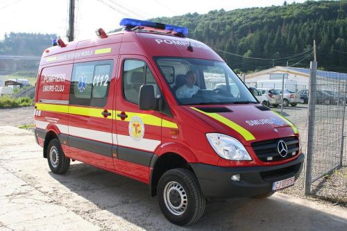 Машина скорой помощи для интенсивной терапии - Mercedes Sprinter - DELTAMED SRL - фургон / тип С / 4x4