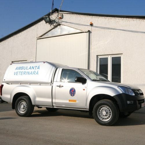 Спасательная машина скорой помощи - PICKUP - DELTAMED SRL - ветеринарная / грузовой автомобиль / повышенной проходимости