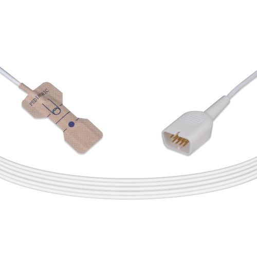Пальцевый датчик SpO2 - U523-16 - Unimed Medical Supplies - педиатрический / одноразового применения / клейкий