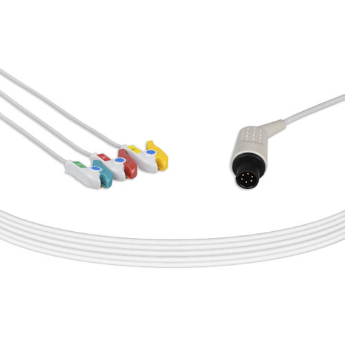 Медицинский кабель ЭКГ - 2340P-I - Unimed Medical Supplies - 3 провода / для Philips / для GE Healthcare