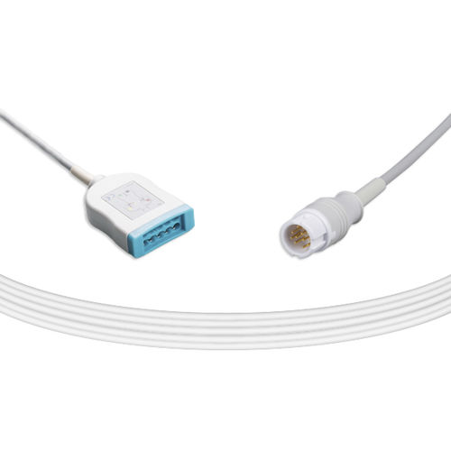 Медицинский кабель ЭКГ - HP-21085 - Unimed Medical Supplies - 10 проводов / для Philips