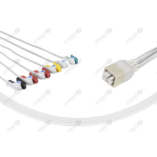 Медицинский кабель ЭКГ - AP6-90P - Unimed Medical Supplies - 6 проводов / для GE Healthcare / для Mindray
