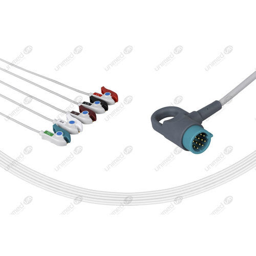 Медицинский кабель ЭКГ - 2527P - Unimed Medical Supplies - 5 проводов / для Medtronic / многоразовый