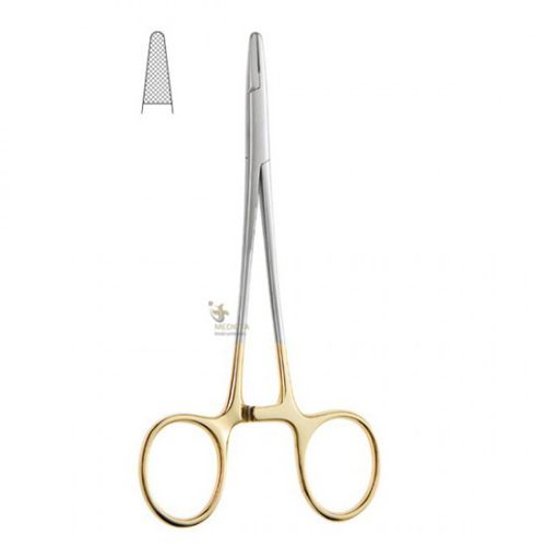 Хирургический иглодержатель - M-1908 - Medicta Instruments - по Баумгартнеру / из карбида вольфрама