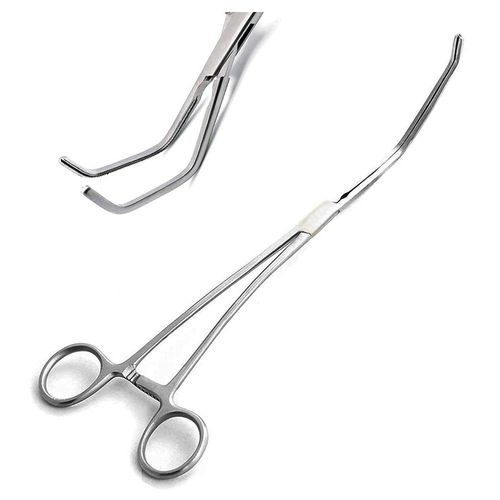 Зажим для хирургии - 08-460 - Medicta Instruments - для удаления камней из почек / Дебейки / изогнутый под углом 45°