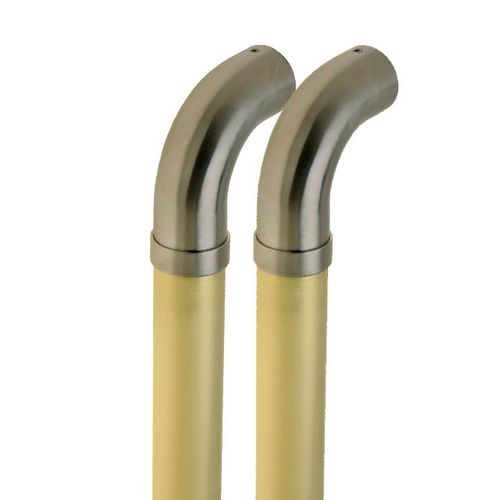 Рукоятка для дверей для больниц - 10 541 series - LEBRONZE ALLOYS - Steriall - антибактериальный