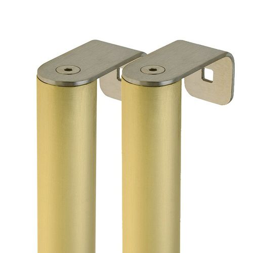 Рукоятка для дверей для больниц - 10 543 series - LEBRONZE ALLOYS - Steriall - антибактериальный
