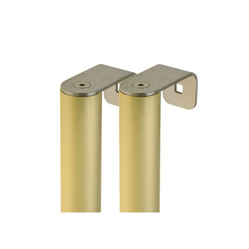 Рукоятка для дверей для больниц - 10 542 21 - LEBRONZE ALLOYS - Steriall - антибактериальный