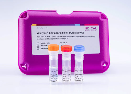 Ветеринарный набор для теста - virotype BTV pan/8 2.0 RT-PCR Kit - INDICAL BIOSCIENCE GmbH - для крупного рогатого скота / для овец / для коз