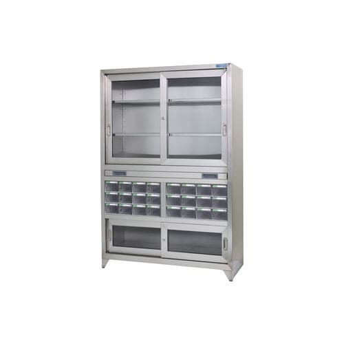 Шкаф для инструментов - SWIC-02 - Sungwon Industry co, Ltd - для больниц / с полкой / из нержавеющей стали