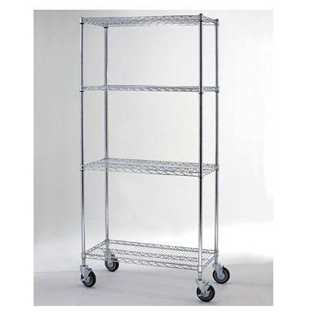 Медицинская тележка - SW-WC910S - Sungwon Industry co, Ltd - многофункциональная / из нержавеющей стали / 4 уровня