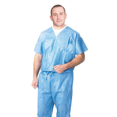 Медицинские брюки и блуза для одноразового применения - Alsace Protection - унисекс / L / XL
