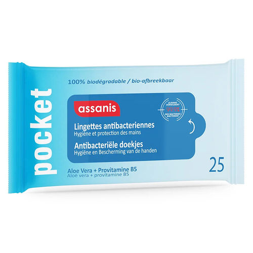 Очищающие салфетки для гигиены рук - Alsace Protection - 25 штук