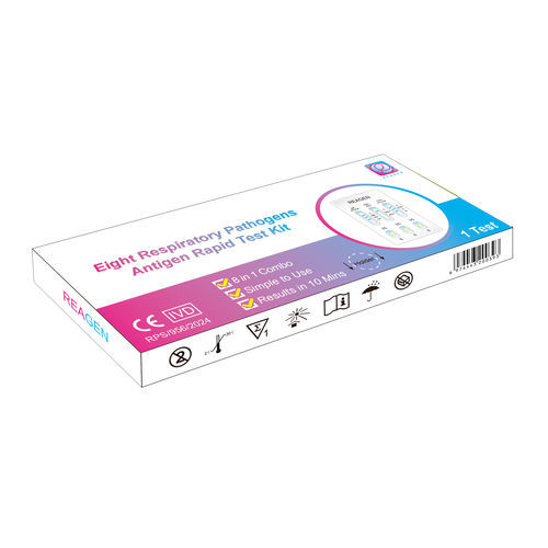 Экспресс-тест COVID-19 - Reagen - на хламидию (Chlamydia) / гриппа А / гриппа В
