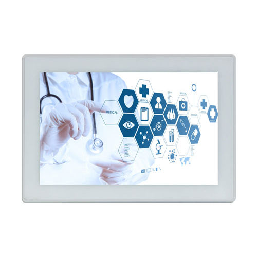 Панельный медицинский ПК Intel® Atom™ - MEDS-P1002 - Portwell, Inc. - для учреждений здравоохранения / переносной / с технологией RFID