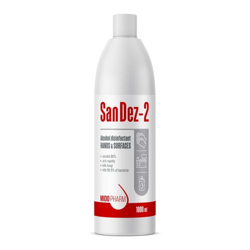 Гидроспиртовый раствор 80% - SANDEZ-2 - MidoPharm - 1000 мл