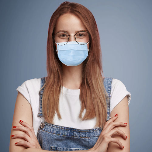 Xирургическая маска типа IIR - DIDI IIR Antifog - GO-FORM - из полипропилена / с фильтром / голубая