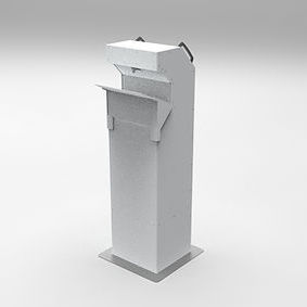 Настенный дозатор гидроспиртового раствора - V4eco - SAFE AND CLEAN - напольный / бесконтактный