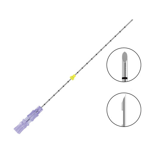 Игла для гистологической биопсии - SLOTTING - Shanghai SA Medical & Plastic Instruments - для биопсии мягких тканей / для цитологической биопсии / эхогенная