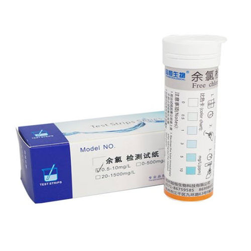 Тест-полоска для анализа воды - Hangzhou Lohand Biological Technology Co., Ltd. - хлора / хлорида