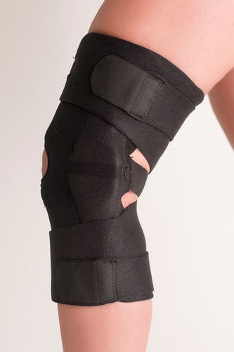 Ортез на колено - Wrap™ - Dr Medical - с открытым коленом / с подушечкой на колено / шарнирный