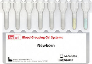 Набор для теста для определения группы крови - RCNB - Redcell Biotechnology - IgG / крови